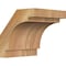 Ekena Millwork 6"W x 6"D x 6"H Merced Rough Sawn Knee Brace, Western Red Cedar BRC06X06X06MRC00RWR - alternate 1